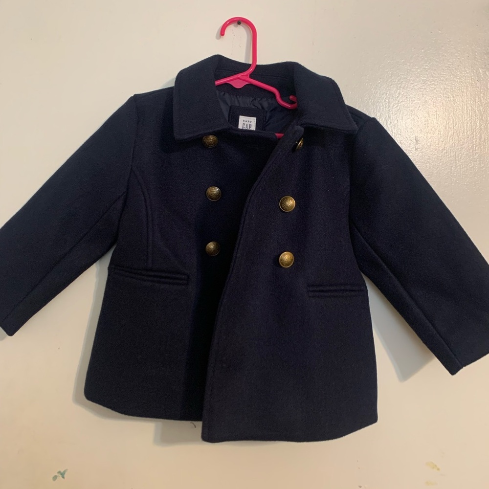 New jacket for girls  dark blue